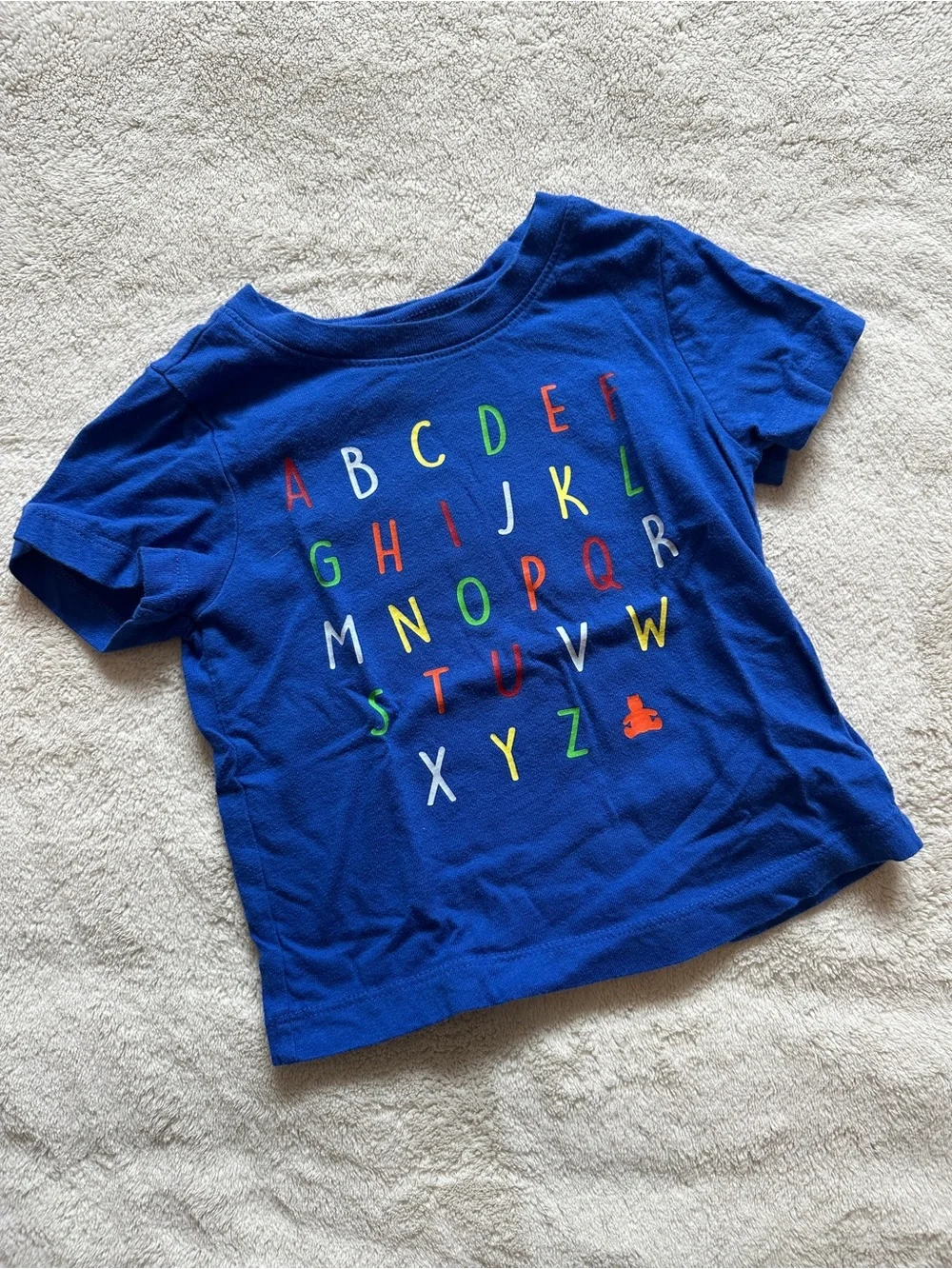 BabyGap Blue Alphabet Tee - 24M
